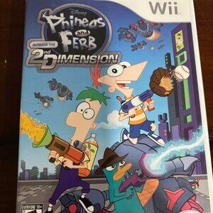 Phineas and Ferb: Across the 2nd Dimension Nintendo Wii